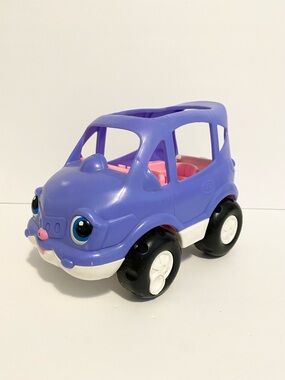 Little People Family Van SUV Merry Melodies Purple Musical Mini UNTESTED 4/$20 🛑